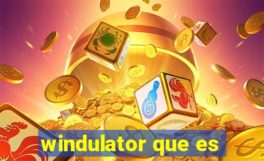 windulator que es